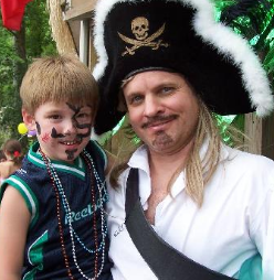 professional pirate costume kids party entertainers